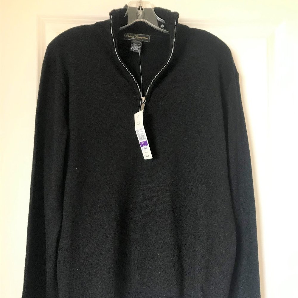 NWT Men's ¼ Zip Sweater